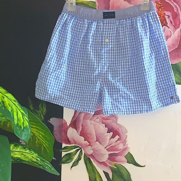 TOMMY HILFIGER 💚 Blue Boxer - Picture 1 of 6